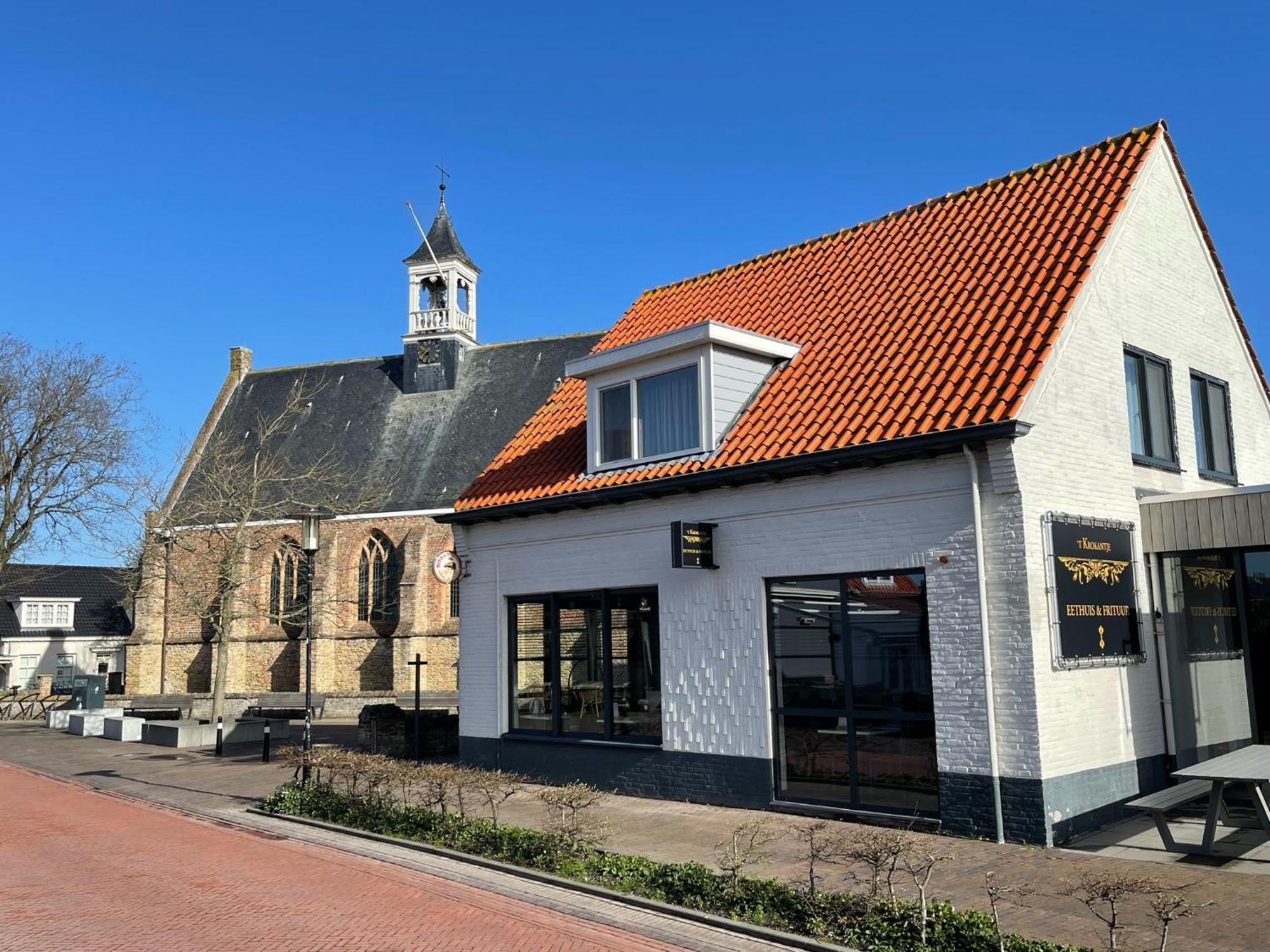 Hotel Restaurant de Boekanier Vrouwenpolder Exterior foto